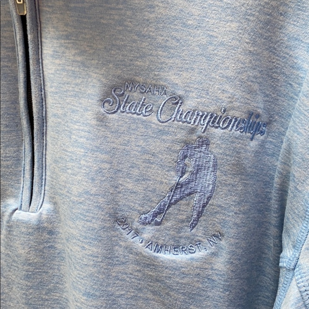 Blue quarter zip - Picture 2 of 4